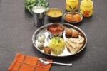 LIMETRO STEEL Stainless Steel Dinner Set for 4, 24-Piece Indian Thali Set with Plates, Bowls, Katori, Glasses, Spoons & Forks, Tree Design (Set of 24- Serves 4) - Image 6