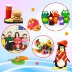 Eclet 24 Pcs Colours Colors Air Dry Clay. Super Light DIY Clay for Model Air Dry Clay Fun Toy, Creative Art DIY Crafts, Gift for Kids ((Clay Pack of 24 Pcs) - Image 6