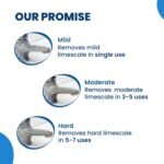 Happi Planet | Tap Cleaner & Limescale Remover | India’s 1st Foaming Formulation for Reduced Scrubbing Effort, Non-Toxic | 500ml | All Purpose Cleaner Suitable for Bathroom, Tap, Shower, Tiles, Mirror - Image 5