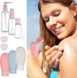 TAGPR 11pcs Travel Bottles for Toiletries Travel Essentials for Women Toiletry Bottles for Travelling for Shampoo Cream Handwash Lotion Storage Bottle Accessories Women 60Ml Multicolour (Combo 2) - Image 5