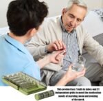 Weekly Vitamin Pill Organizer Container & 7 Days Pill Organizer Home Medical Supplies & Equipment - Image 6