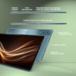 Lenovo Yoga Tab Plus Smartchoice AI Tablet with Pen + Keyboard |12.7" Display, 3K Resolution, 144 Hz|16GB RAM, 512GB ROM|Snapdragon 8 Gen 3|10200 mAh|6 Speakers|USB 3.0 with DP-Out|1Year ADP Free|Teal - Image 7