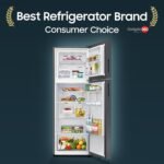 Samsung 330 L, 3 Star, Convertible 5-in-1, Digital Inverter, Frost Free Double Door, WiFi Bespoke AI Refrigerator (RT34HG5A23BXHL, Luxe Black, 2026 Model) - Image 14