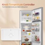 Haier 240 L 2 Star Frost Free Twin Inverter Double Door Refrigerator with Cool Pad for Extended Freezer Cooling & Spacious Fresh Zone (HEF-252EGSA-P, Moon Silver, 2026 Model) - Image 5