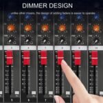 DIGIMORE Professional 8 Channel Mixer | 8 XLR + 6.35MM Input Ports | USB MP3 & BT Support | 48V Phantom Power | Delay & Repeat FX | Stereo Output | Headphone, Aux, EFF Outs (D-260) - Image 6