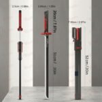 VikriDA Neon Sword Spark Blade Toy with Hit Sensor, Sound & Fog Effect, Type-C Rechargeable - 27" Educational Toy - Image 5
