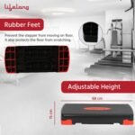 Lifelong Polypropylene Exercise Fitness Stepper for Exercise Aerobics Stepper | Max Weight 200kg - Image 3