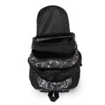 Half Moon Wild Class 5-12 School Bag for Boys Girls Man Woman | Laptop Bagpack Back pack for Men Women | 3 Zips Stylish And Trendy College Bags for Students (Aztec Print) (Black and Grey) - Image 9