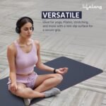 Lifelong Dual Color TPE Material for Women & Men - 6mm Anti-Slip Yoga Mat for Gym Workout Exercise Mat for Home Gym - Yoga Mat for Gym Workout & Yoga Exercise (LLYM114). - Image 6