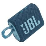 JBL Go 3, Wireless Ultra Portable Bluetooth Speaker, Pro Sound, Vibrant Colors with Rugged Fabric Design, Waterproof, Type C (Without Mic, Blue) - Image 2