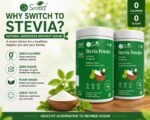 So Sweet Stevia Powder 1kg | Natural Sugar Substitute | Zero Calorie Sweetener for Tea, Coffee & Baking | Keto Friendly | Sugar Free Sweetener - Image 2