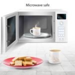 Treo By Milton Opalware Amara 10 Silvia Cup Set | Microwave & Dishwasher Safe | Bone-Ash Free | Tempered Toughness | Set of 6, 100 ml Each | White | Mug Set for Tea, Coffee, Daily Use & Gifting - Image 5