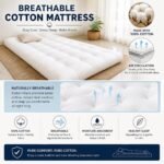 Sleepy Bunny Cotton Mattress Single | Foldable Mattress for Floor, Single Bed Mattress, Mattress for Sleeping & Home (2.5 x 06 Feet, Blended Cotton) - Image 5