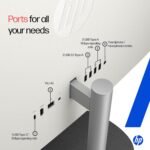 HP All-in-One, Intel Core Ultra 7 155U (16GB DDR5,1TB SSD) IPS, 300 nits, Touch, Anti-Glare, FHD, 27inch(68.6cm), Win11, M365*, Shell White, 6.72kg, FHD IR tilt Camera w/Privacy shuttter, 27-cr1418in - Image 8