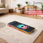 Cockatoo SmartWalk 2AHG Walking Pad for Home 2HP-3.5HP Peak, Under Desk Walk Pad with Handle, Max Speed 10Km/Hr, 3 Level Manual Incline 6 Automatic Program, Max User Weight 110Kg -Gold - Image 3