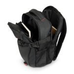 SWISS MILITARY 30L Laptop Travel Backpack for 15.6 Inch Laptop, Unisex Office & College Bag with Luggage Strap, Anti-Theft Pocket, Detachable Key Ring & Expandable Bottle Pocket Black - Image 5