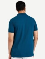 Amazon Brand - Symbol Men's Cotton Rich Solid Polo Tshirt | Collar Tshirts | Half Sleeves | Plain-Regular Fit (Available in Plus Sizes and Combo Pack of 2) - Image 2