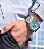 BENYAR Men’s Luxury Chronograph Watch Date Window High-Performance Luminous Quartz movment Waterproof -Ideal Gift for Business & Casual Gift Stylish Wristwatch for Men & Boys - Image 3