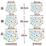 VParents Padded Underwear for Babies and Toddlers with 3 Layers of Cotton Padding Potty Training Pull Up & Diaper-Free Time Pack of 3 (2-3 years) Fruitie car and heart - Image 5