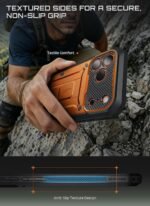 SUPCASE for iPhone 18 Pro Max Case/ 17 Pro Max Case, Belt Clip, Coral - Image 9