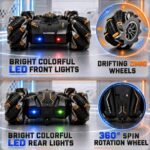 GRAPHENE 4X4 Remote Control Drift Stunt Car 4WD Racing Fall Resistant RC Car 360° Rotating Dual Sided Climbing High-Speed Tumbling Cross-Country Battle Off Road Rechargeable Adults Boy Girl - Image 9