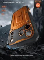 SUPCASE for iPhone 18 Pro Max Case/ 17 Pro Max Case, Belt Clip, Coral - Image 3
