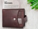 WildHorn Rfid Protected Leather Wallet For Men, Brown - Image 4