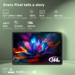 Lenovo Yoga Tab Plus Smartchoice AI Tablet with Pen + Keyboard |12.7" Display, 3K Resolution, 144 Hz|16GB RAM, 512GB ROM|Snapdragon 8 Gen 3|10200 mAh|6 Speakers|USB 3.0 with DP-Out|1Year ADP Free|Teal - Image 3