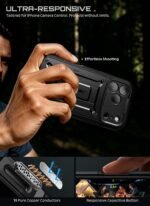 SUPCASE for iPhone 18 Pro Max Case/ 17 Pro Max Case, Belt Clip, Black - Image 4