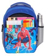 perfect star Polyester Kids School Bags for 2-5 Years 30 Litres, Cartoon Print, for Nursery to 5th Standard Boys and Girls Tuition Lightweight Picnic Bag Royal Blue - Image 7