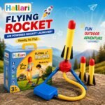 Flying Rocket Launcher Toy with 3 Foam Rockets for Kids | Air Powered Outdoor Jump Rocket Game | Flies Up to 150 ft | Non-Toxic | No Batteries Required | Age 3+ Years - Image 7