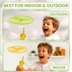 Ratna's Air Spinner Flies Upto 40 Feet High Spinnig Flying Toy for Outdoor Play for Kids - Image 4
