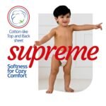 LuvLap Supreme Diaper Pants New Born (NB) 0 to 5kg, 30pcs, 360° skin care with 10 million breathable pores, Aloe Vera for superior Rash prevention, upto 12hr protection, 5 layer super light core - Image 4