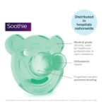 Philips Avent Silicone 2 Pack Avent Soothie Pacifier Green 0 3 Months - Image 5