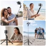 Tygot T9 Selfie Stick Tripod, 67 Inch (170CM) Reinforced Tripod for Mobile Phone, Multi-Functional Bluetooth Long Selfie Stick for Travel,Vlogging,Compatible with iPhone and All Smartphones - Image 9