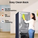Samsung 189 L, 5 Star, Digital Inverter, Direct-Cool Single Door Refrigerator (RR21H2H25UZ/HL, Midnight Blossom Blue, Base Stand Drawer, Single Touch Defrost, 2026 Model) - Image 9