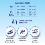 Lyficare Classic Adult Diaper Medium Size (M) - 30 Units (Pack of 3) | Unisex Diapers Pants Style | Waist (60-85 cm) Wetness Indicator, Super absorb, 360° Protection & 0% Leakage | For Men & Women - Image 5