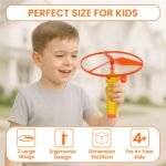 Ratna's Air Spinner Flies Upto 40 Feet High Spinnig Flying Toy for Outdoor Play for Kids - Image 7
