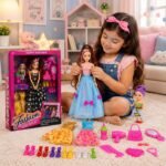 SHAKTISM Layana Doll with Babby Set for Girls, Multicolor - Image 4