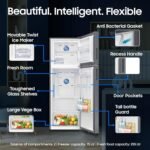 Samsung 330 L, 3 Star, Convertible 5-in-1, Digital Inverter, Frost Free Double Door, WiFi Bespoke AI Refrigerator (RT34HG5A23BXHL, Luxe Black, 2026 Model) - Image 5