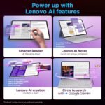 Lenovo Idea Tab Pro Gen 2 with Pen Plus {Smartchoice} 13" Display, 3.5K Resolution, 144Hz Refresh | 8GB, 256GB | Snapdragon 8s Gen 4 | 10200mAh, 4 JBL Speakers, USB 3.0 with DP-Out, Wi-Fi 7, Luna Grey - Image 7