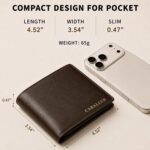 Stylish Leather Wallet for Men with Card Holder - Image 3