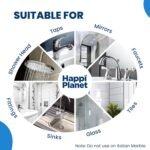 Happi Planet | Tap Cleaner & Limescale Remover | India’s 1st Foaming Formulation for Reduced Scrubbing Effort, Non-Toxic | 500ml | All Purpose Cleaner Suitable for Bathroom, Tap, Shower, Tiles, Mirror - Image 3