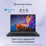 ASUS Vivobook 16, Snapdragon X, 16GB RAM, 512GB SSD, FHD+ 16", Windows 11, Office Home 2024, Quiet Blue, 1.88kg, X1607QA-MB049WS, Qualcomm Adreno iGPU, 45TOPS, M365 Basic (1Year)* Laptop - Image 7