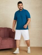 Amazon Brand - Symbol Men's Cotton Rich Solid Polo Tshirt | Collar Tshirts | Half Sleeves | Plain-Regular Fit (Available in Plus Sizes and Combo Pack of 2) - Image 5