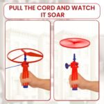 Ratna's Air Spinner Flies Upto 40 Feet High Spinnig Flying Toy for Outdoor Play for Kids - Image 3