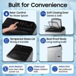 Samsung Smart Choice 10 Kg, 5 Star, AI Wash, AI Energy Mode, Wi-Fi, Ecobubble, AI VRT+, Soft Closing Door, Digital Inverter, Fully-Automatic Top Load Washing Machine (WA80F10E2LTL, Lavender Gray) - Image 10