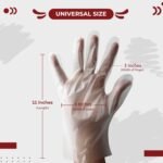 Robustt Disposable Hand Gloves - Transparent (100 Pcs) | Reusable, Anti Bacterial Food Safe Gloves For Hair-dye, Clinics, Hotels, Salons, Kitchen (Universal Fit) - Image 6