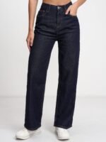 Tokyo Talkies Straight |Jeans Pant|Blue,White & Black Jeans - Image 5