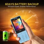 Lava A2 Smart (2025) Dual SIM Keypad Mobile Phone - 2.4'' Big Display | Built-in UPI Payments | 1200mAh Battery | Bluetooth Feature | Camera | Auto Call Recording | and 9 Regional Languages - Blue - Image 4